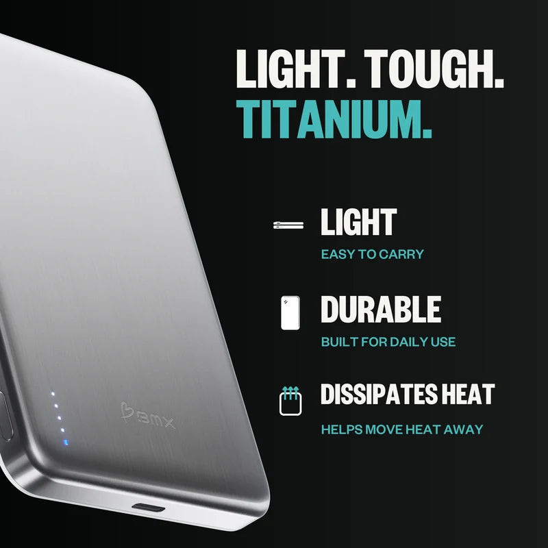 SolidSafe™ Air 10K Qi2.2 Power Bank