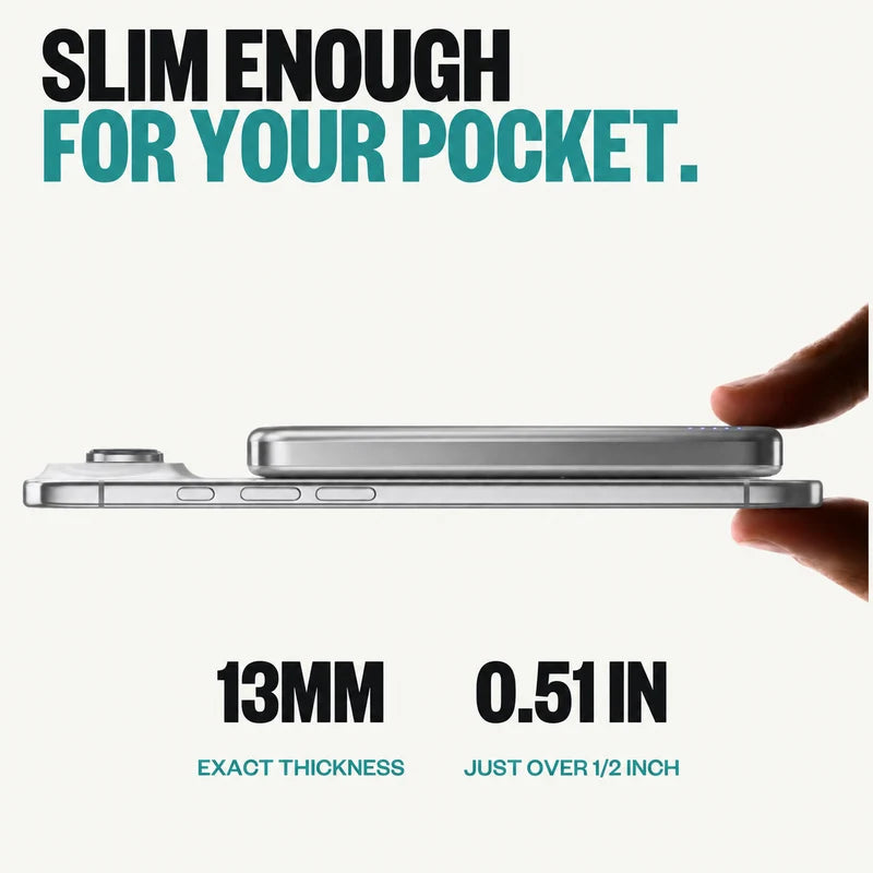 SolidSafe™ Air 10K Qi2.2 Power Bank