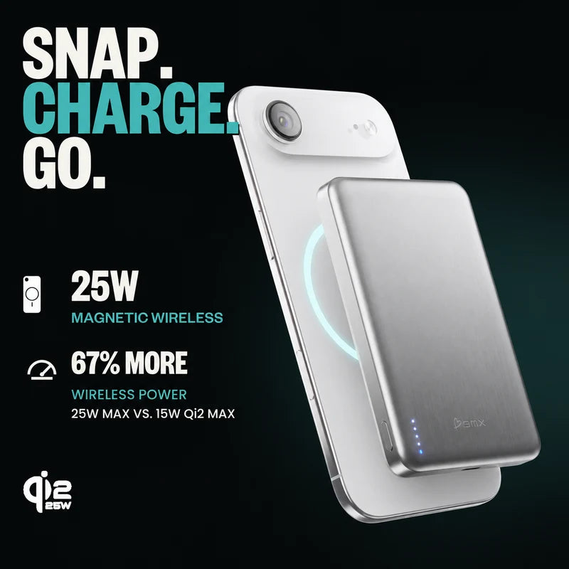 SolidSafe™ Air 10K Qi2.2 Power Bank
