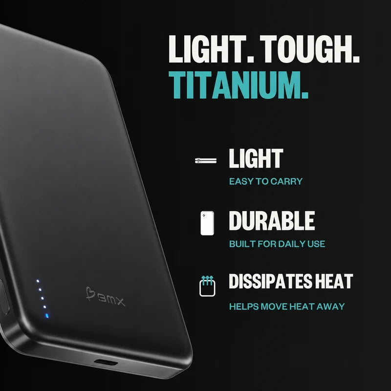 SolidSafe™ Air 10K Qi2.2 Power Bank