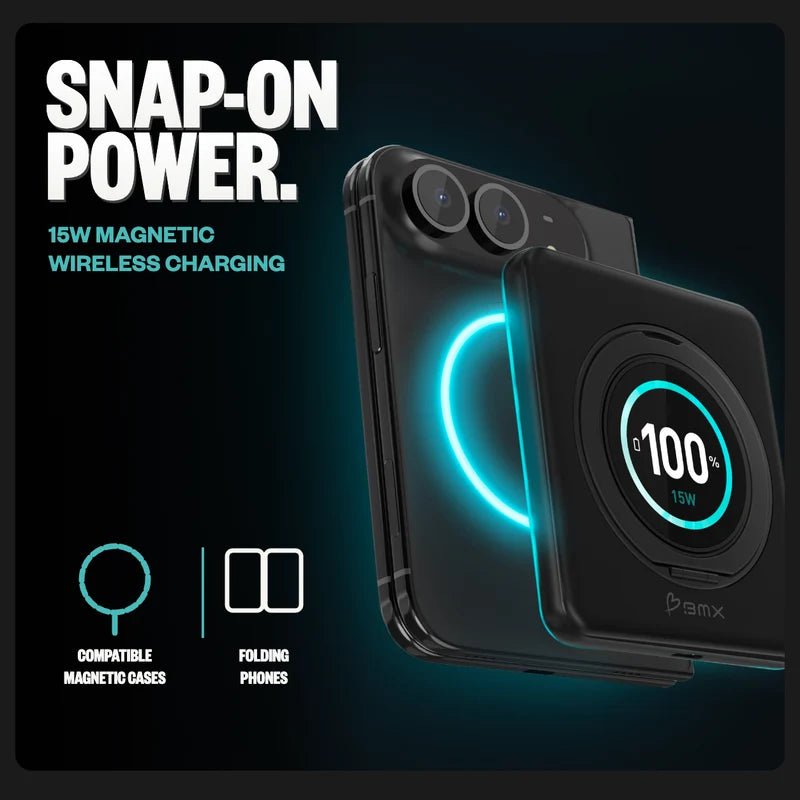 SolidSafe™ Duo 5K Magnetic Power Bank