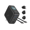 GaNSta™ 100W Laptop Charger (4 Ports, LCD Display)