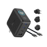 GaNSta™ 100W Laptop Charger (4 Ports, LCD Display)