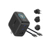 GaNSta™ 70W Laptop Charger (3 Ports, LCD Display)