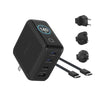 GaNSta™ 140W Laptop Charger (4 Ports, LCD Display)