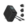 GaNSta™ 140W Laptop Charger (4 Ports, LCD Display)