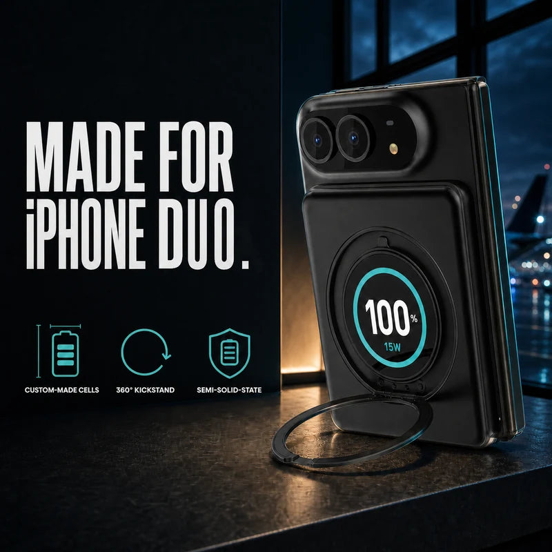 SolidSafe™ Duo 5K Magnetic Power Bank